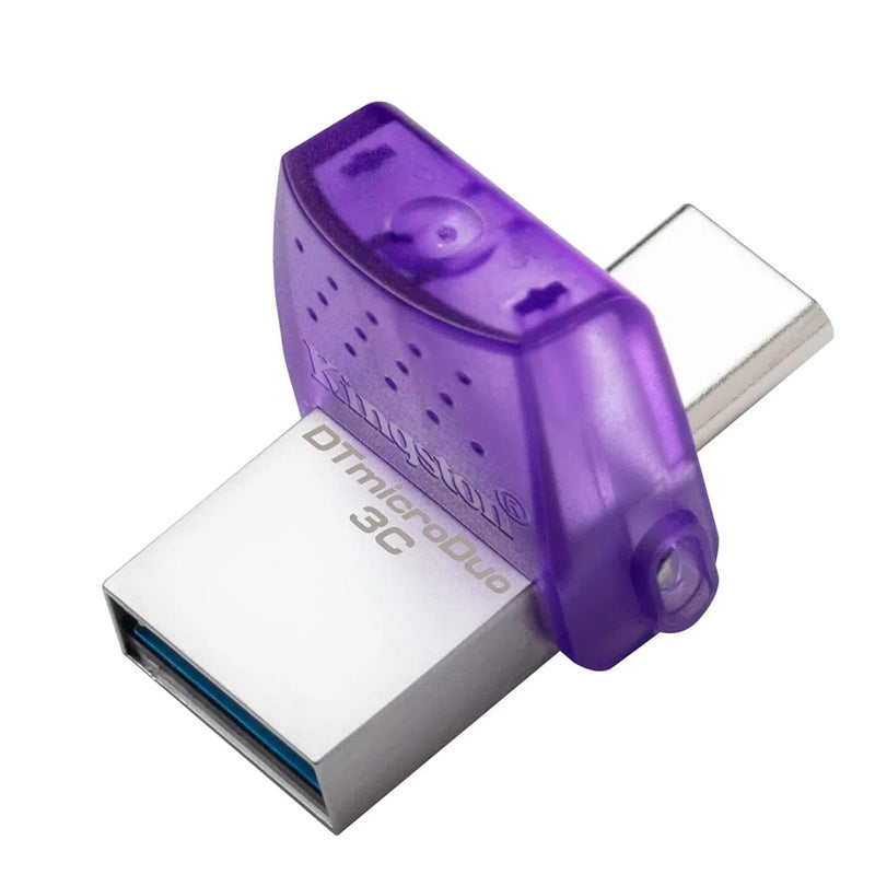 Memoria Flash Usb Kingston Datatraveler Microduo 3C, 64Gb, Usb 3.2 Gen 1