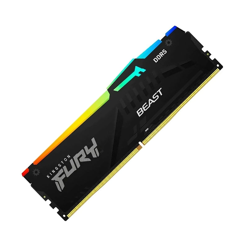 Memoria Dimm Kingston Fury Beast, 16Gb Ddr5-6400,Pc5-51200 Cl32, 1Rx8, 1.4V, 288-Pin