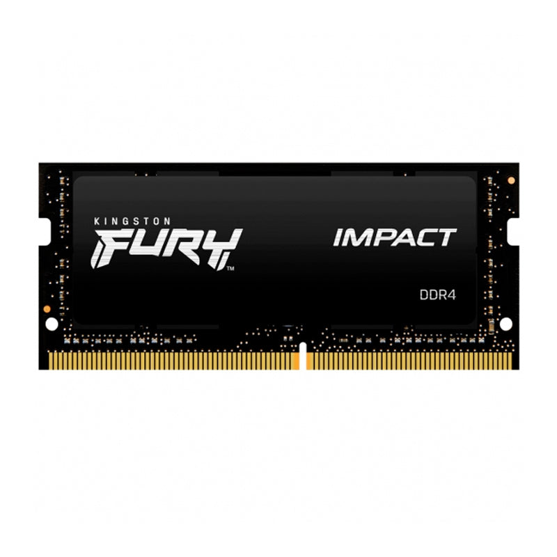 Memoria Sodimm Kingston Fury Impact, 8Gb, Ddr4, 3200Mt/S, Pc4-25600, Cl20, 1.2V