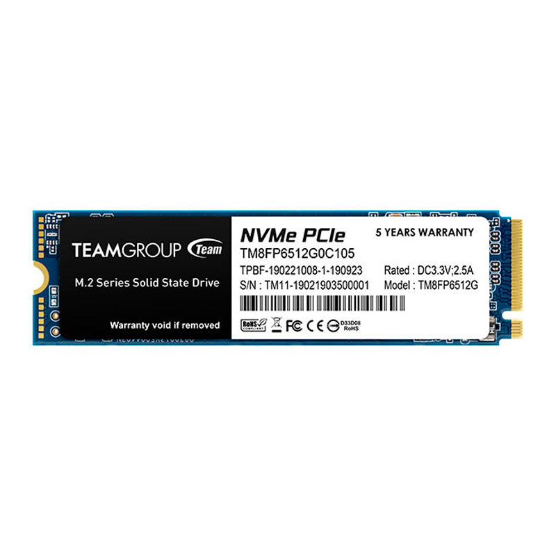Unidad En Estado Solido Mp33 M.2 Pcie Ssd, 512Gb,Dc +3.3V