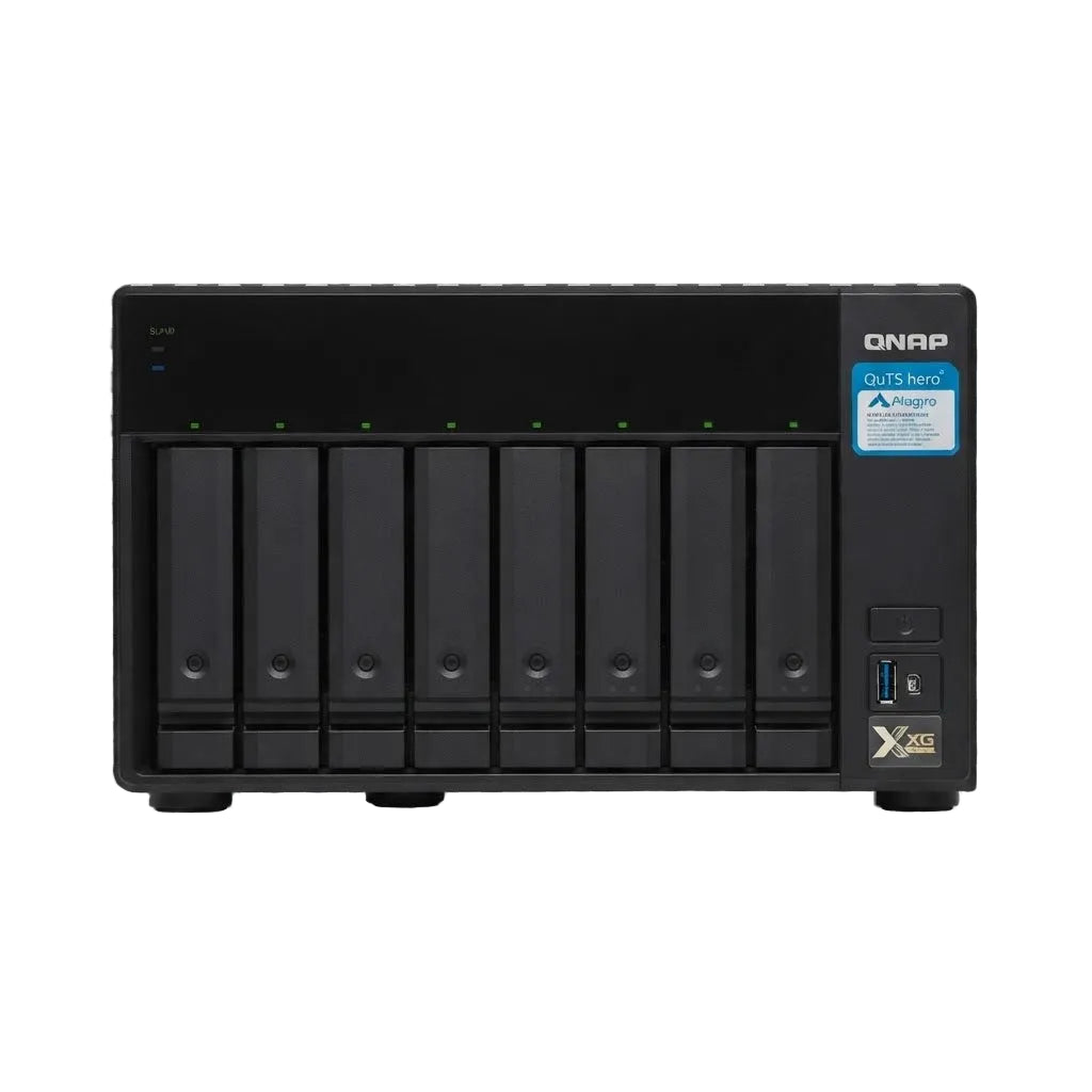 Servidor Nas Qnap Ts-832Px-4G, Arm Cortex-A57 4C/1.7Ghz, 4Gb Ddr4, Bahias: 8 X 3.5 S