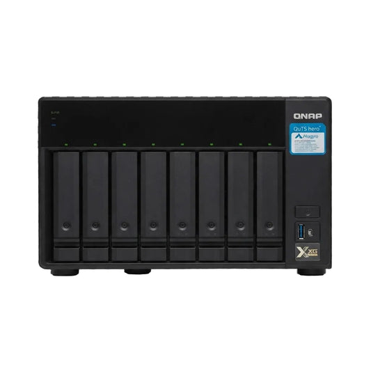 Servidor Nas Qnap Ts-832Px-4G, Arm Cortex-A57 4C/1.7Ghz, 4Gb Ddr4, Bahias: 8 X 3.5 S