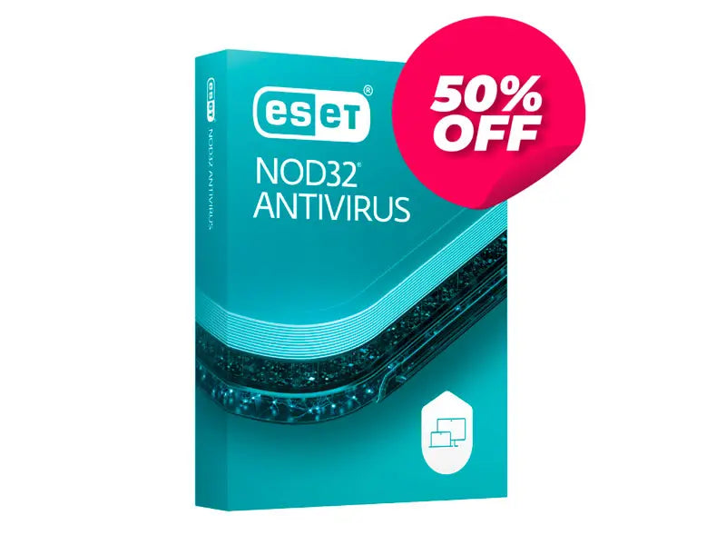 Eset Nod 32 2026 1Pc 50%