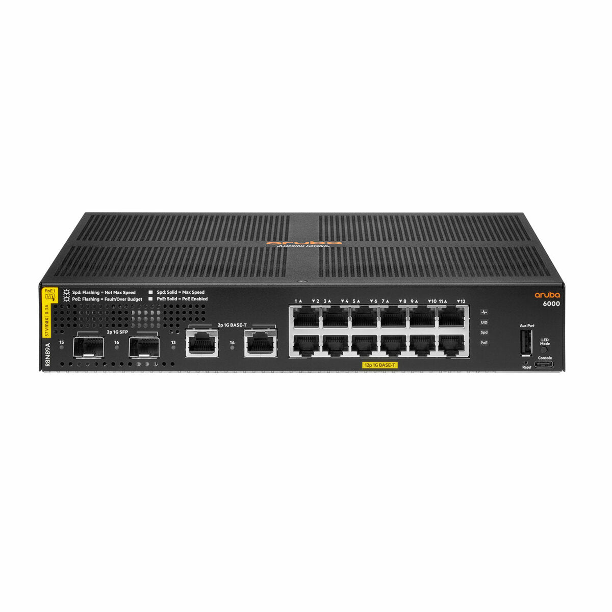 Aruba 6000 12G Class4 Poe 2G/2