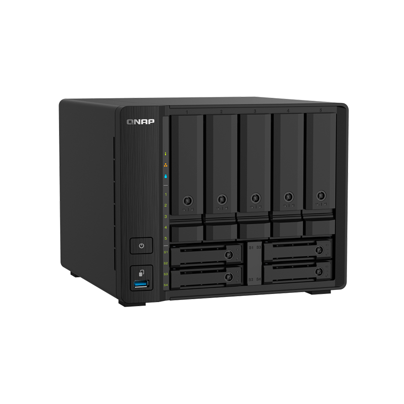 Servidor Nas Qnap Ts-932Px-4G Arm Cortex-A57 4C/1.7Ghz 4Gb Ddr4 Bahias: 5X3.5+4X2.5
