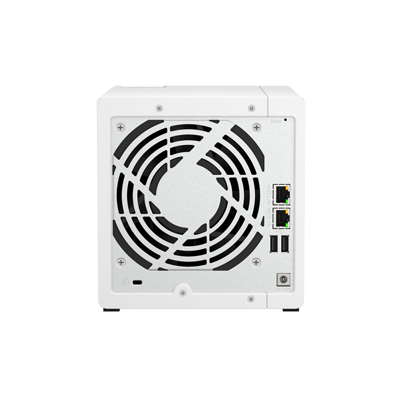 Servidor Nas Qnap Ts-433-4G, Arm Cortex A55 4C/2Ghz, 4Gb Ram(On-Board), Bahias 4X3.5