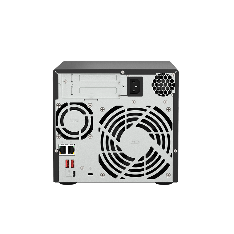 Servidor Nas Qnap Ts-473A, Amd Ryzen V1500B/2.2Ghz, 8Gb Ddr4 Sodimm, Bahias: 4 X 3.5