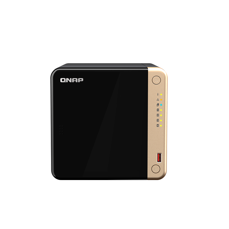 Servidor Nas Qnap Ts-464-8G, Celeron N5095 4C/2.9Ghz, 8Gb Ddr4 / Bahias: 4 X 3.5 Sat