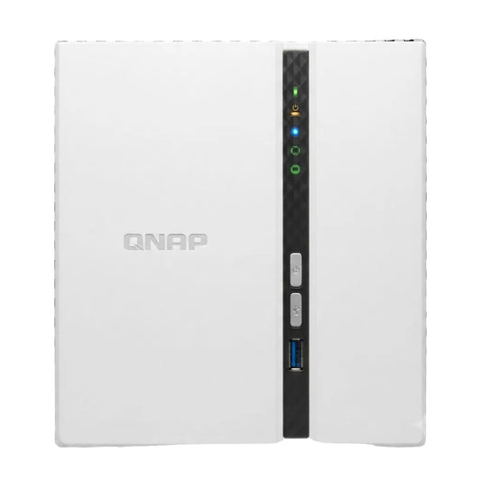 Servidor Nas Qnap Ts-233, Arm Cortex A55 4C/2Ghz,2Gb Ram(On-Board), Bahias: 2 X 3.5