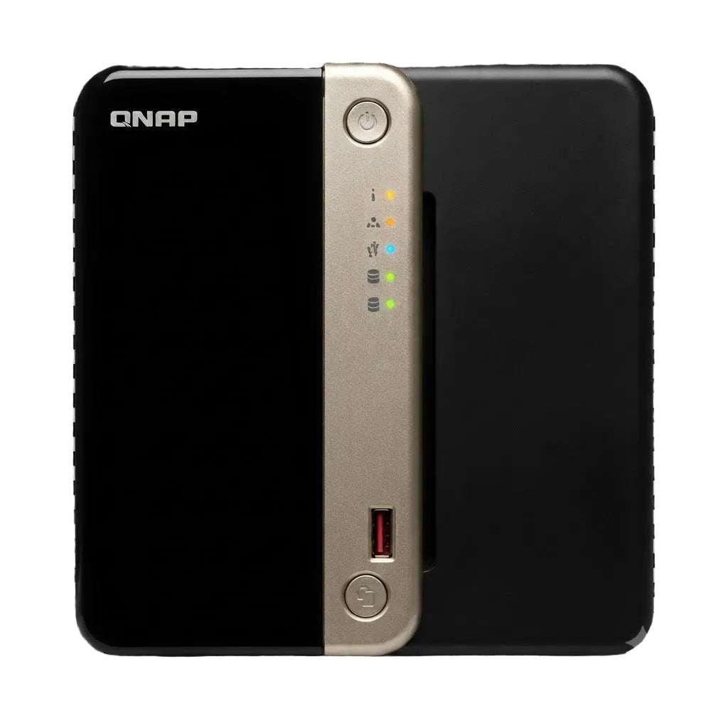 Servidor Nas Qnap Ts-264-8G, Celeron N5095 4C / 2.9Ghz, 8Gb Ram, Bahias: 2 X 3.5 Sat
