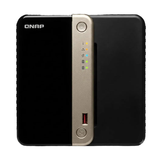 Servidor Nas Qnap Ts-264-8G, Celeron N5095 4C / 2.9Ghz, 8Gb Ram, Bahias: 2 X 3.5 Sat