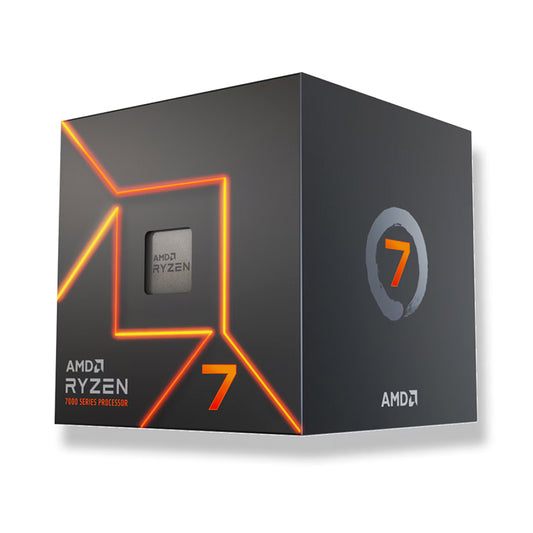 Procesador Amd Ryzen 7 7700 3.8 / 5.3Ghz, 32Mb L3, 8-Cores, Am5, 65W