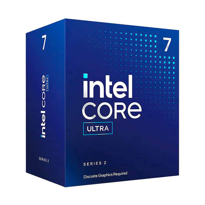 Procesador Intel Core Ultra 7 265F 2.40/5.30Ghz, 30 Mb Intel Smart Caché, Lga1851