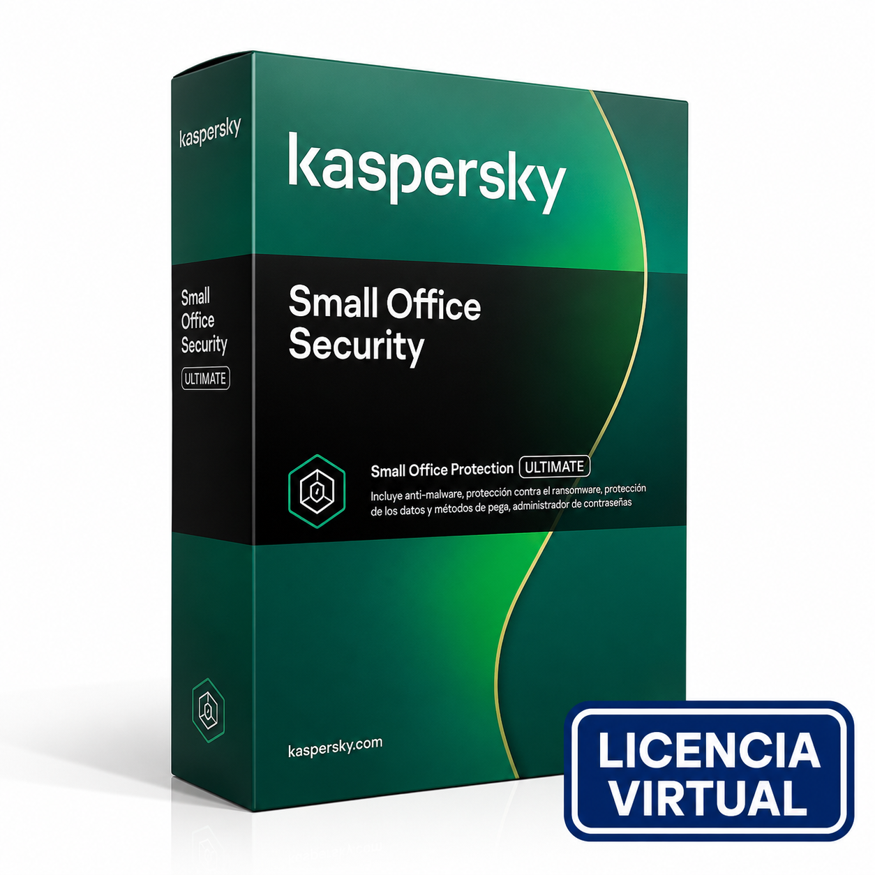 Software Kaspersky Small Office Security, Para 10Pcs+1 Serv, Lic 1 Año, Producto Virtual.