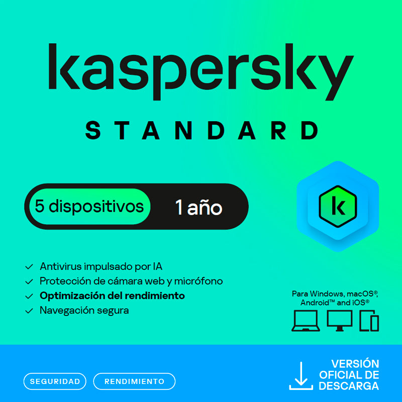 Kaspersky Standar 5Pc 1Y