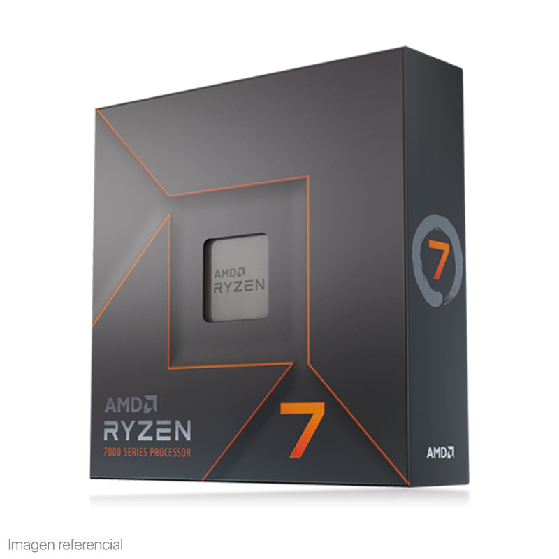 Procesador Amd Ryzen 7 7700X 4.5/5.4Ghz, 32Mb L3,8-Core, Am5, 105W