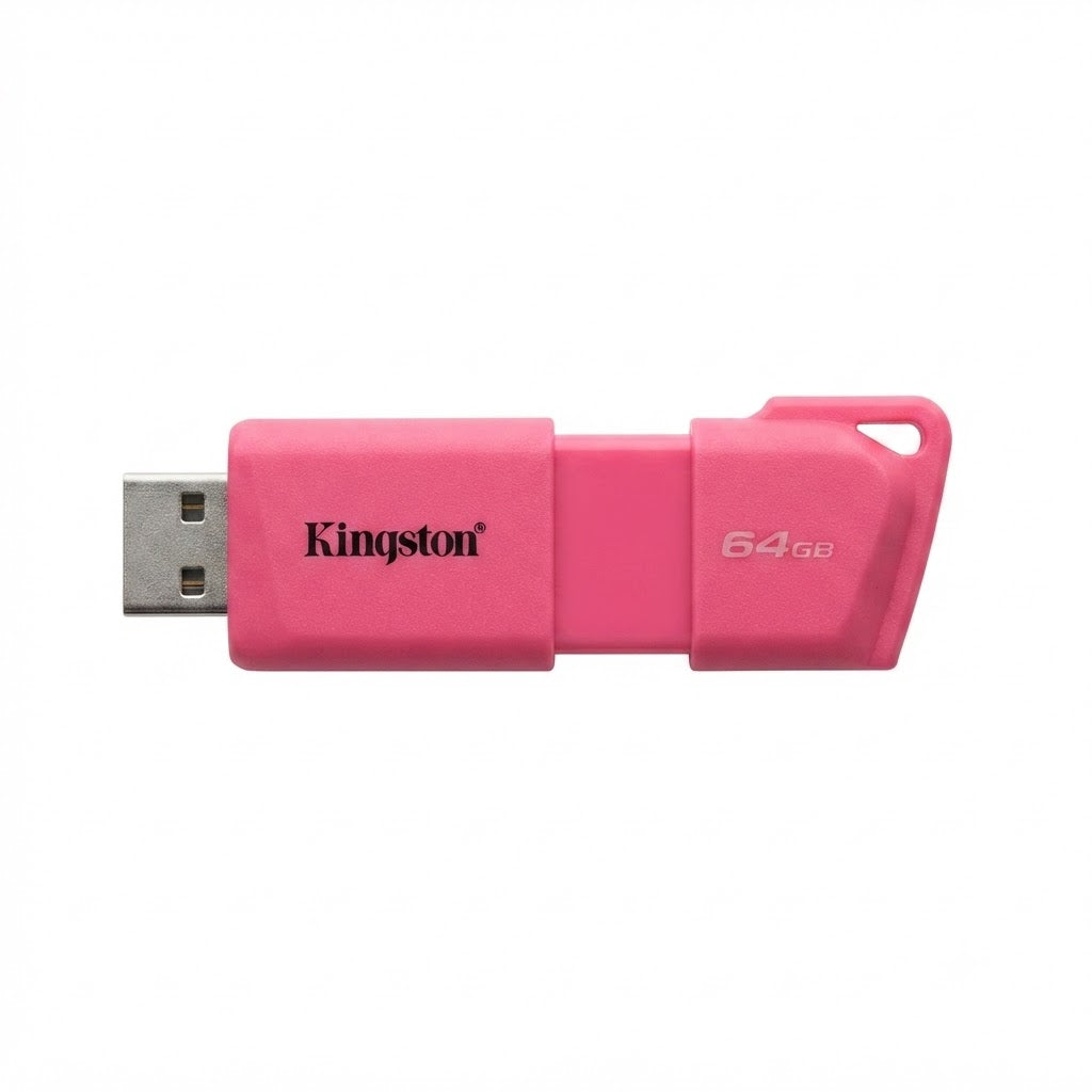 Memoria Flash Usb Datatraveler Exodia M, 64Gb, Usb 3.2 Gen 1 (Tipo-A) Neon Pink (Rosa