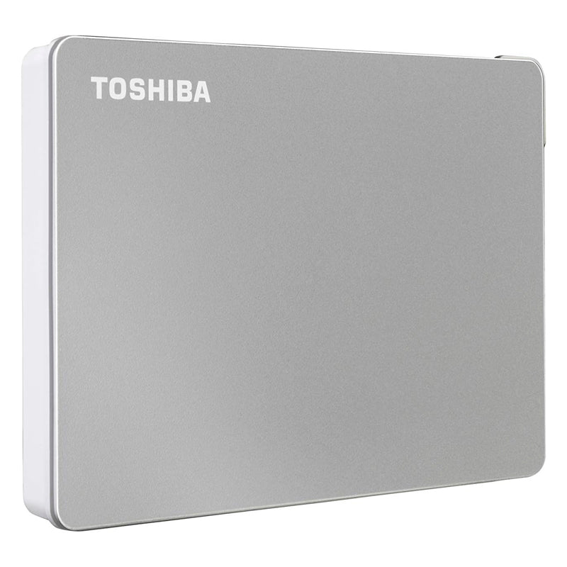 Disco Duro Externo Toshiba Portil Canvio Flex, 2 Tb, Usb 3.0 / 2.0, Color: Plata.