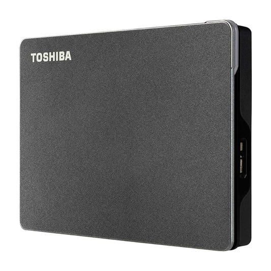 Disco Duro Externo Toshiba Portil Canvio Gaming, 4 Tb, Usb 3.0 / 2.0, Color: Negro.