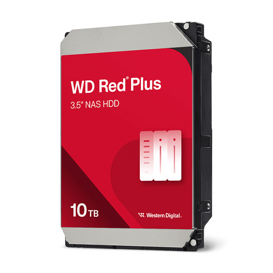 Disco Duro Western Digital Nas Wd Red Plus 10 Tb 3.5 Sata / 260 Mb/S / 7200 Rpm