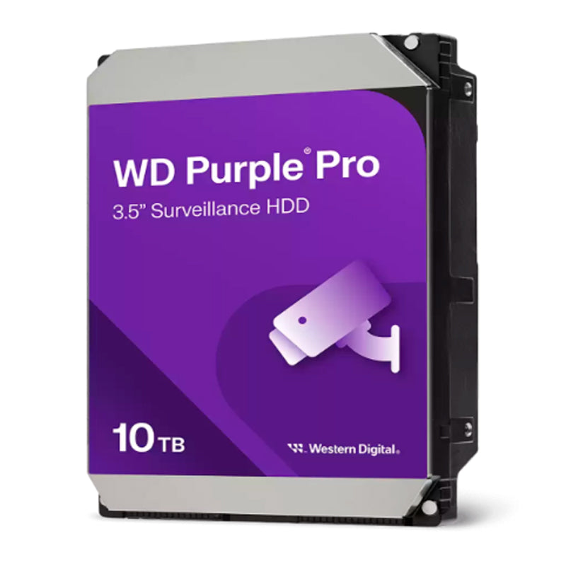 Disco Duro Western Digital Wd Purple Pro 10Tb, Sata, 512Mb Cache, 7200 Rpm, 3.5