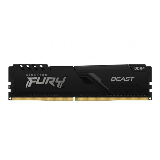 Memoria Kingston Fury Beast, 16Gb, Ddr4, 3200 Mhz, Pc4-25600, Cl16, 1.35V