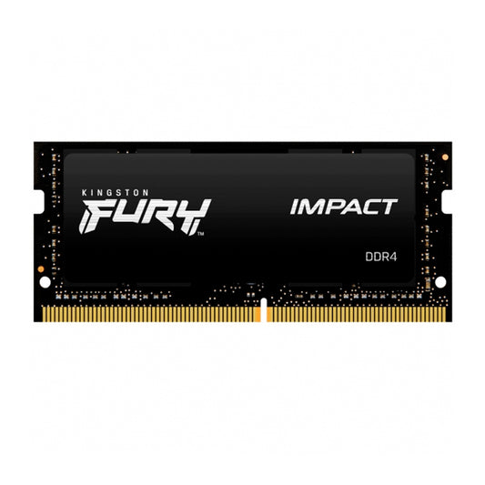 Memoria Sodimm Kingston Fury Impact, 8Gb, Ddr4, 3200Mt/S, Pc4-25600, Cl20, 1.2V