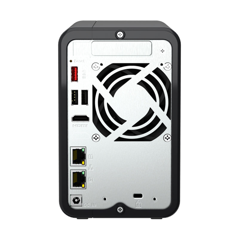 Servidor Nas Qnap Ts-264-8G, Celeron N5095 4C / 2.9Ghz, 8Gb Ram, Bahias: 2 X 3.5 Sat