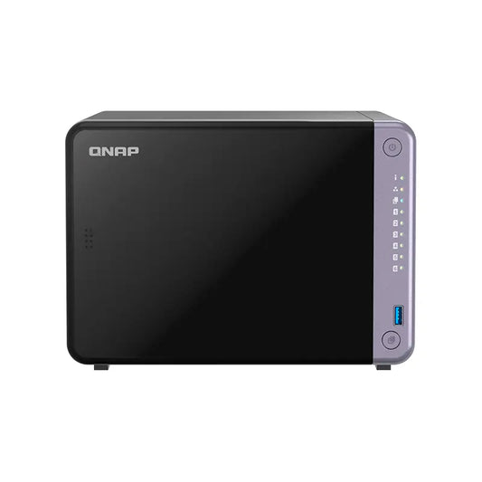 Servidor Nas Qnap Ts-632X-4G, Arm Al524 4C/2Ghz, 4Gb Ram Sodimm, Bahias: 6X3.5 Sata[