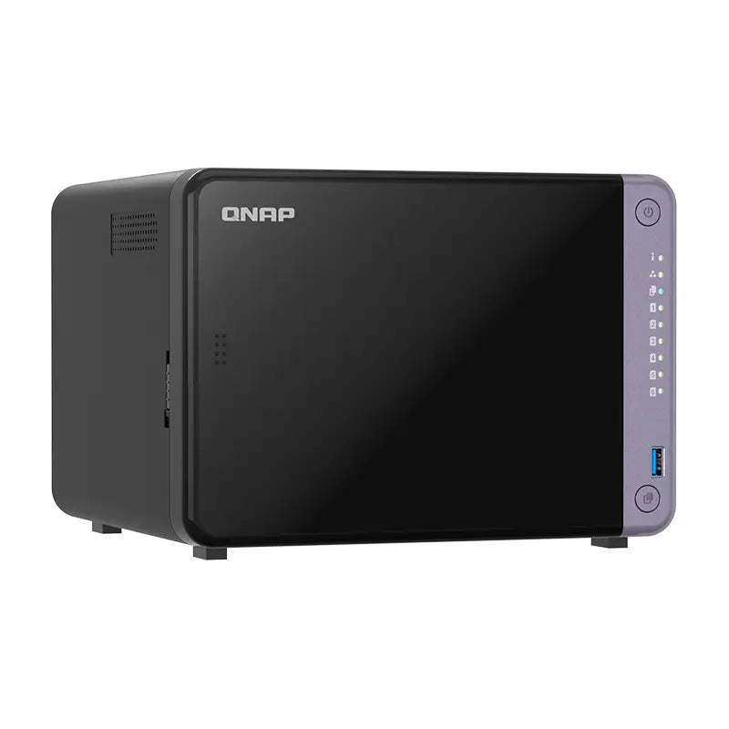Servidor Nas Qnap Ts-632X-4G, Arm Al524 4C/2Ghz, 4Gb Ram Sodimm, Bahias: 6X3.5 Sata[