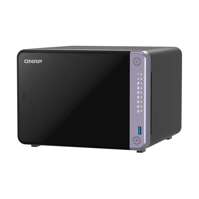 Servidor Nas Qnap Ts-632X-4G, Arm Al524 4C/2Ghz, 4Gb Ram Sodimm, Bahias: 6X3.5 Sata[
