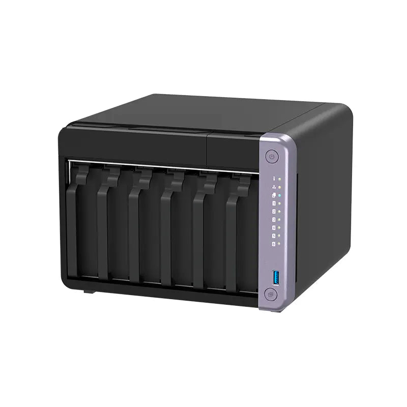 Servidor Nas Qnap Ts-632X-4G, Arm Al524 4C/2Ghz, 4Gb Ram Sodimm, Bahias: 6X3.5 Sata[