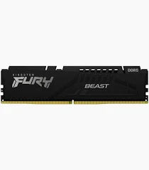 Memoria Kingston Fury Beast 16Gb Ddr5-6000Mt/S, Pc5-48000, Cl36, 1.35V, 288-Pin