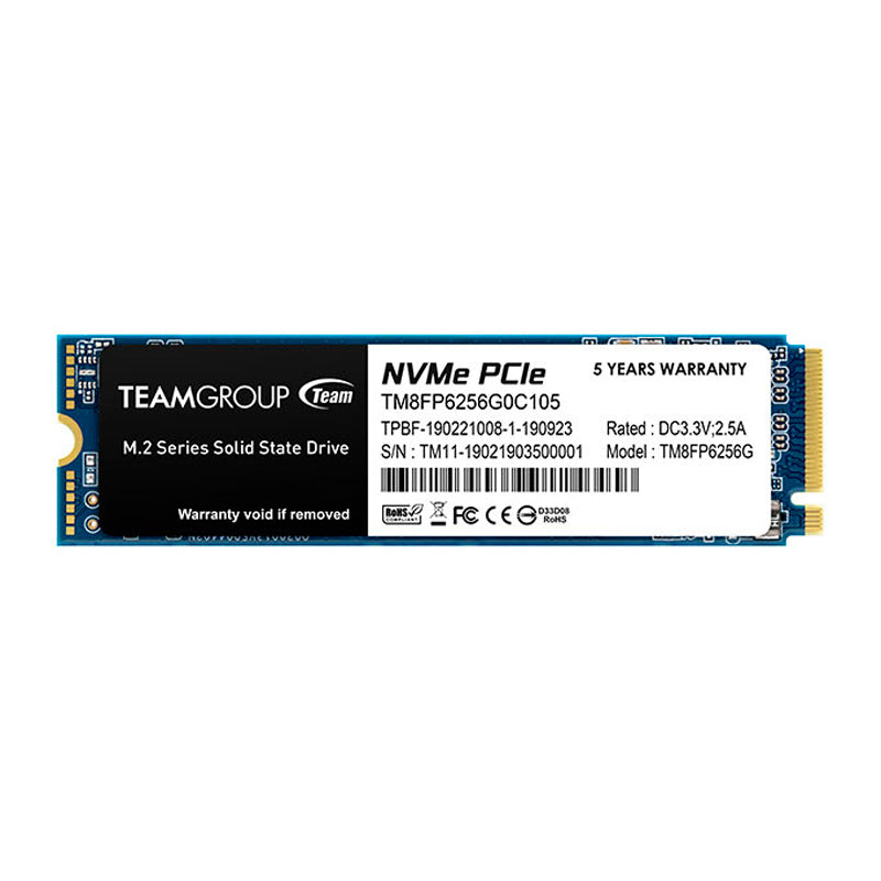 Unidad En Estado Solido Mp33 M.2 Pcie Ssd, 256Gb,Dc +3.3V