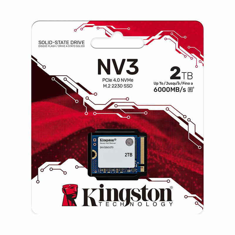 Ssd Kingston Nv3 Pcie 4.0 Nvme De 2 Tb