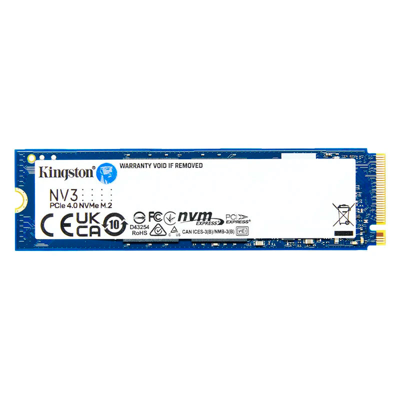 Ssd Kingston Nv3 Pcie 4.0 Nvme De 1 Tb