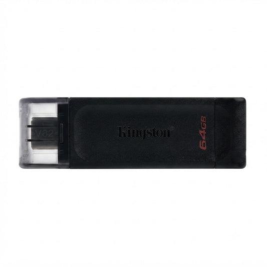 Memoria Flash Usb Kingston Datatraveler 70, 64Gb,Usb-C 3.2 Gen1, Presentación En Colg