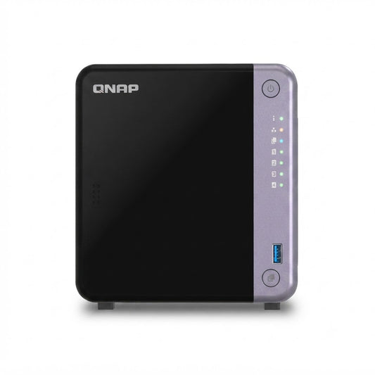 Servidor Nas Qnap Ts-432X-4G, Arm Al524 4C/2Ghz, 4Gb Ram Sodimm, Bahias: 4X3.5 Sata[