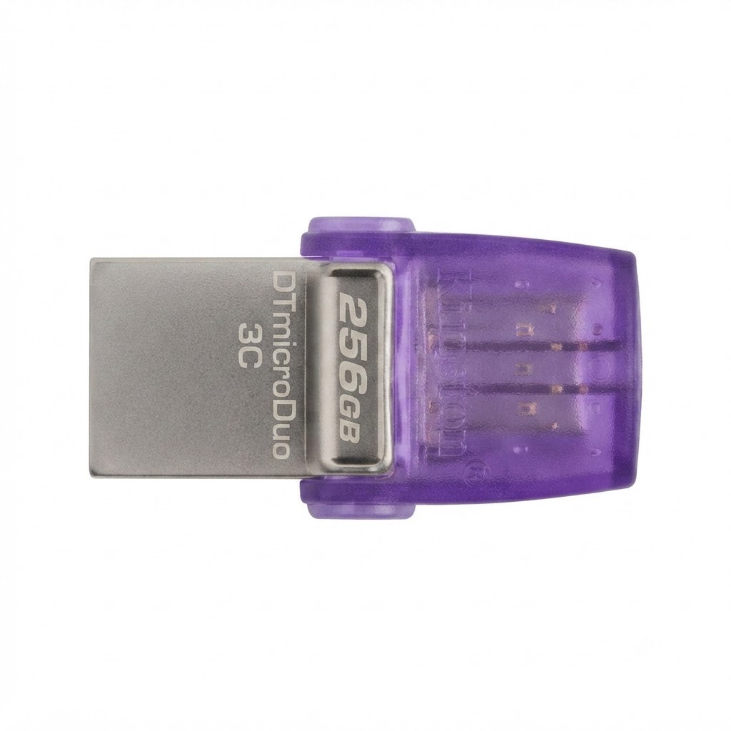Memoria Flash Usb Kingston 256Gb Datatraveler Microduo 3C 200Mb/S Dual Usb-A + Usb-C