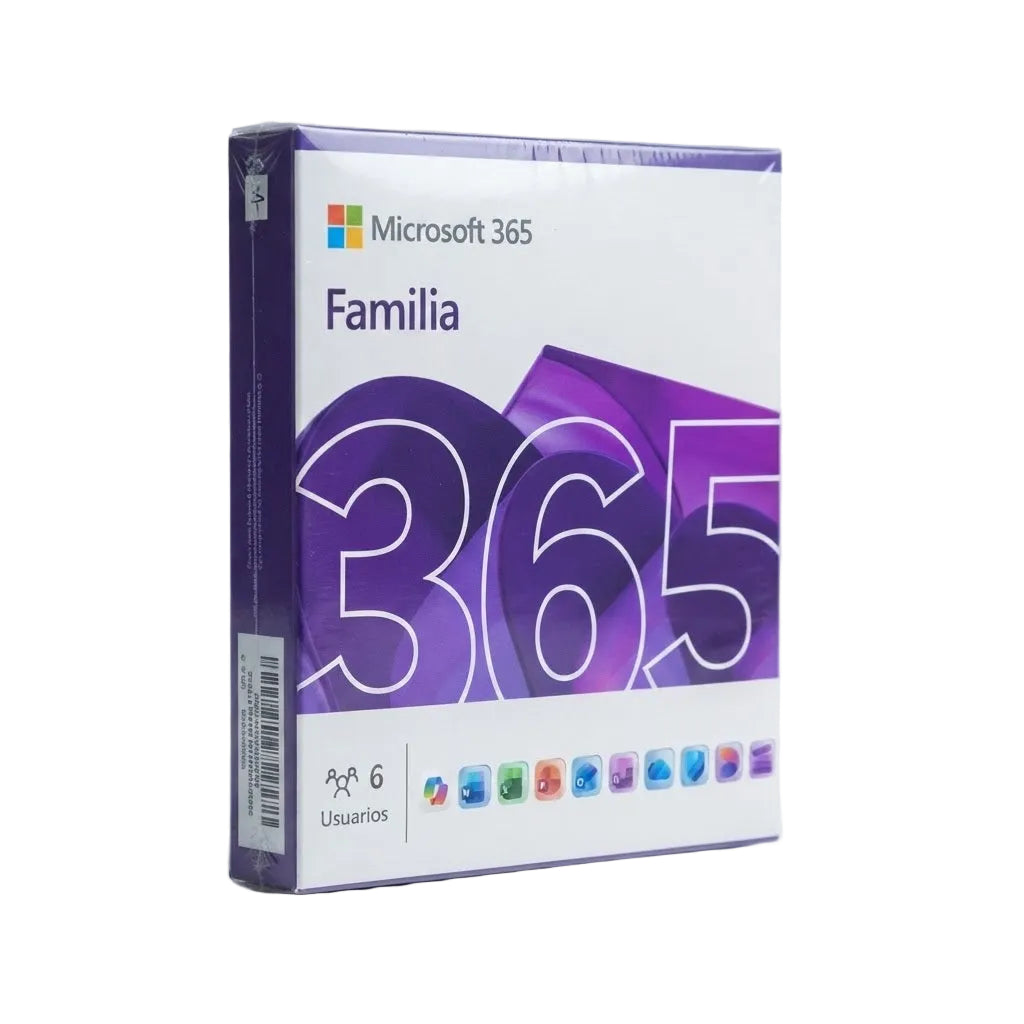 Licenciamiento Virtual (Esd) Microsoft 365 Familia (Licencia De 12 Meses / 1 A 6 Usuarios.