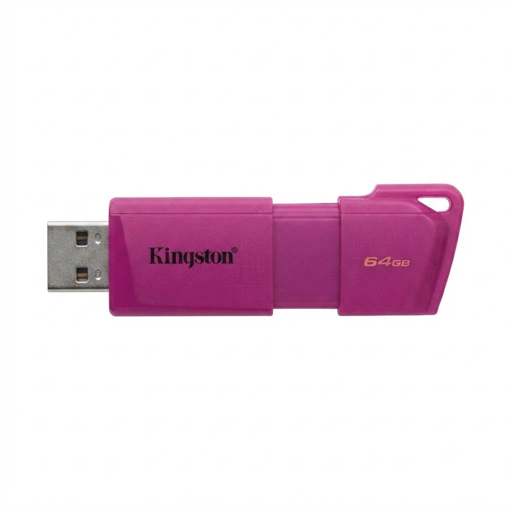 Memoria Flash Usb Datatraveler Exodia M, 64Gb, Usb 3.2 Gen 1 (Tipo-A) Neon Purple (Mo