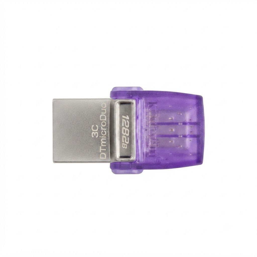 Memoria Flash Usb Kingston 128Gb Datatraveler Microduo 3C 200Mb/S Dual Usb-A + Usb-C